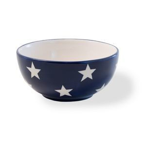 Patriotic Stars & Stripes All Purpose Bowl in Blue/White - NWT